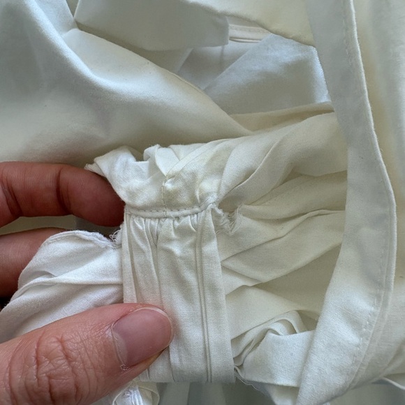 A.L.C. White Midi Knot Cutout Dress - Picture 8 of 11